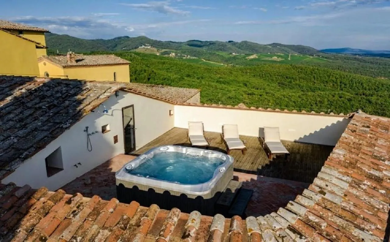Elegant Villa Wing Of Castello Di Cacchiano By Vacavilla Monti di Sotto Italy