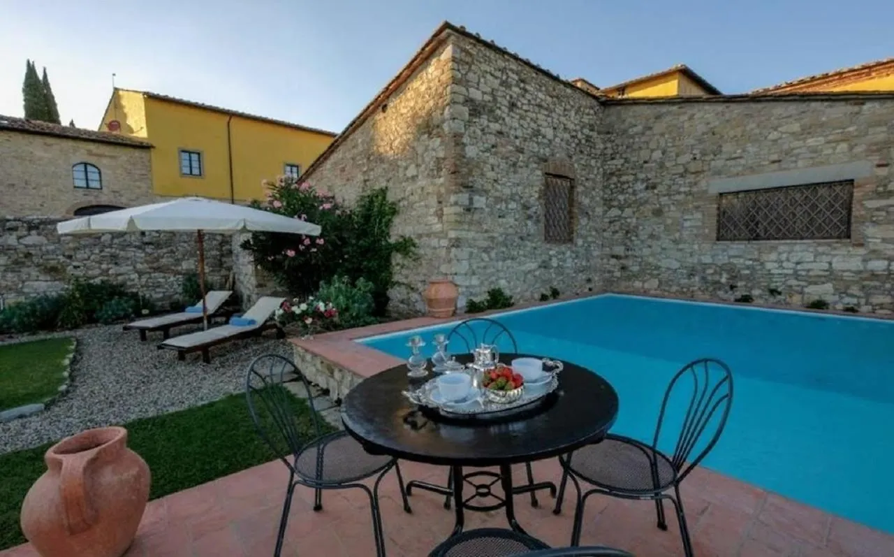 Elegant Villa Wing Of Castello Di Cacchiano By Vacavilla Monti di Sotto