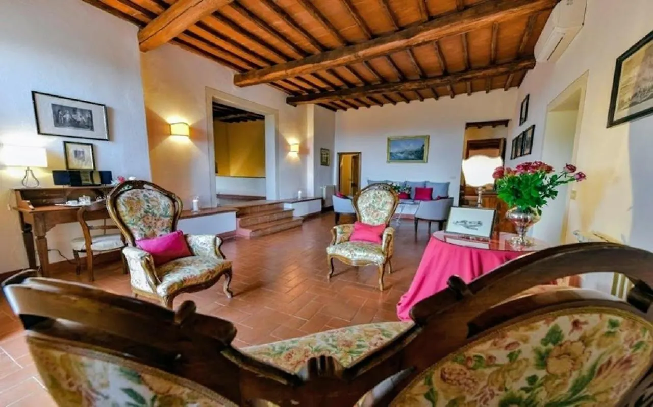 Elegant Villa Wing Of Castello Di Cacchiano By Vacavilla Monti di Sotto